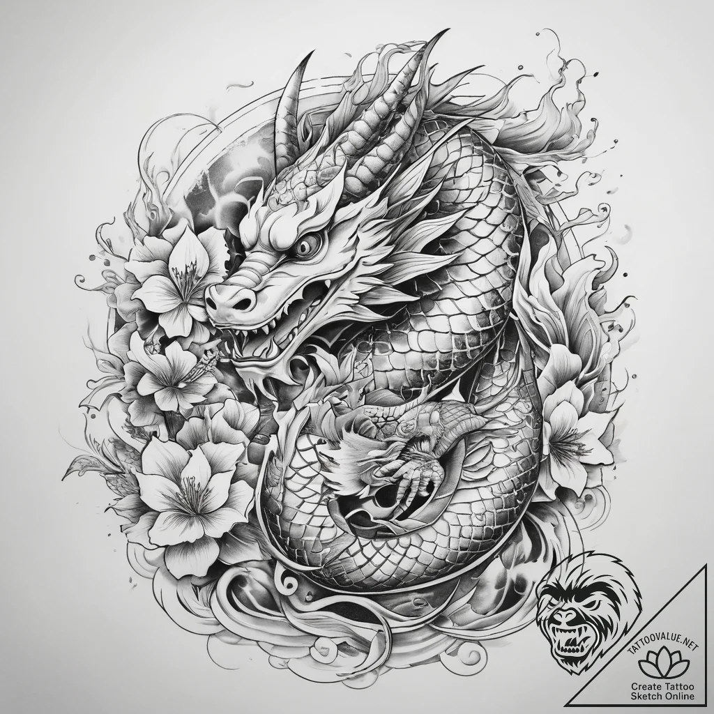 Tattoo sketch elegant tattoo, tattoo line art... - tattoo sketch (№1758574342_0, 22.09.2025 20:52) — tattoovalue.net