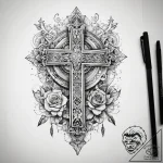 Tattoo sketch sky, concept art for tattoo, bl… – tattoo sketch (№1758578871_0, 22.09.2025 22:07) — tattoovalue.net