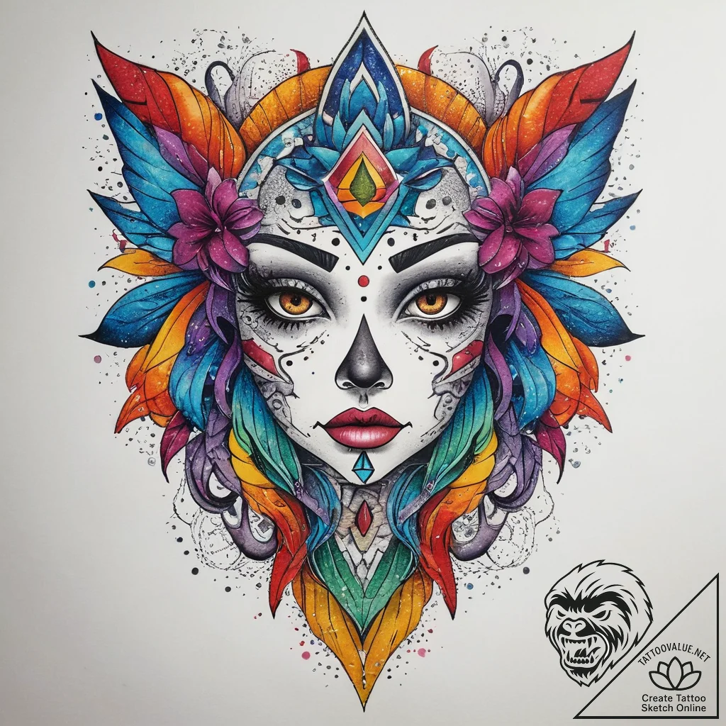Tattoo sketch ash, artistic tattoo sketch, vi... - tattoo sketch (№1758581238_0, 22.09.2025 22:47) — tattoovalue.net