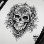 Tattoo sketch clay, concept art for tattoo, b… – tattoo sketch (№1758583391_0, 22.09.2025 23:23) — tattoovalue.net