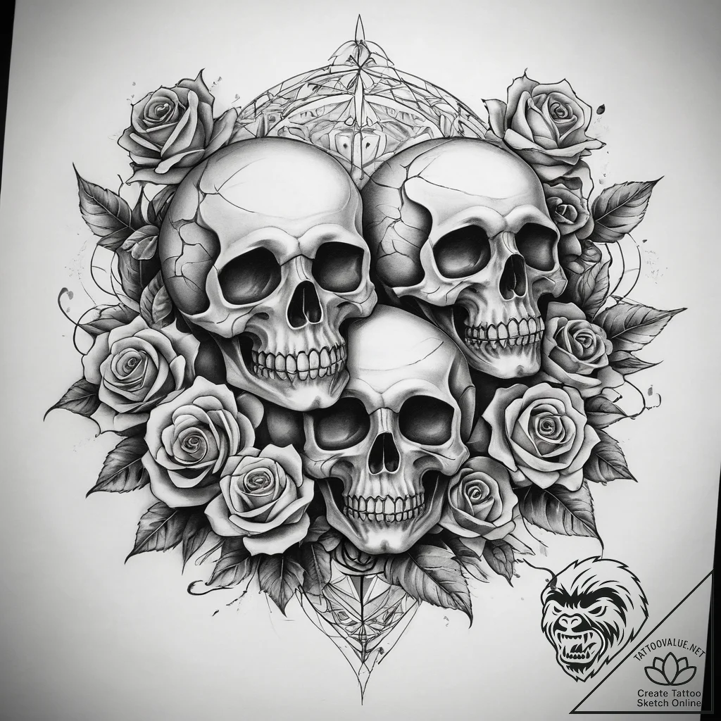 Tattoo sketch dream, tattoo sketch design, bl... - tattoo sketch (№1758585944_0, 23.09.2025 00:05) — tattoovalue.net