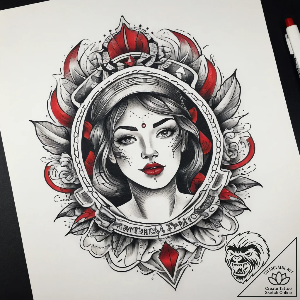 Tattoo sketch truth, tattoo flash sheet desig... - tattoo sketch (№1758590074_0, 23.09.2025 01:14) — tattoovalue.net