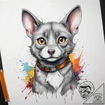 Tattoo sketch tom and jerry with a dog, conce… – tattoo sketch (№1758590468_0, 23.09.2025 01:21) — tattoovalue.net