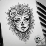 Tattoo sketch makeup brush, tattoo drawing ou… – tattoo sketch (№1758590665_0, 23.09.2025 01:24) — tattoovalue.net