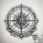 Tattoo sketch cosmic life, concept art for ta… – tattoo sketch (№1758592865_0, 23.09.2025 02:01) — tattoovalue.net