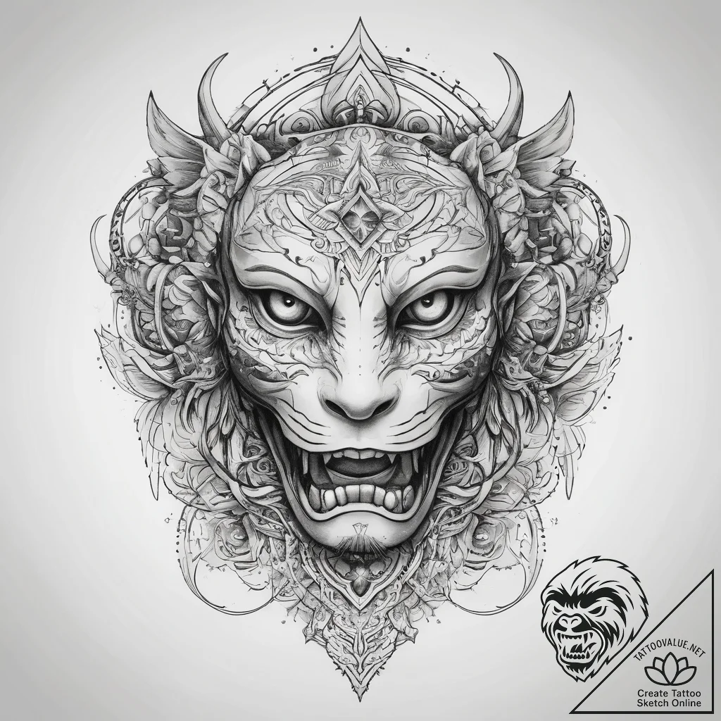 Tattoo sketch a symbolic idea - tattoo sketch (№1758596013_0, 23.09.2025 02:53) — tattoovalue.net