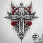 Tattoo sketch alpha, tattoo line art, on a cl… – tattoo sketch (№1758643734_0, 23.09.2025 16:08) — tattoovalue.net