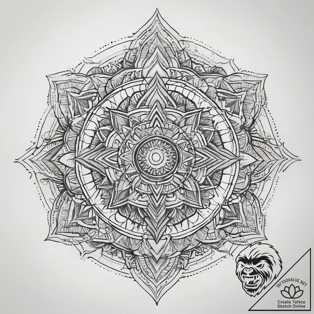 Tattoo sketch fortress, ink illustration for... - tattoo sketch (№1758647683_0, 23.09.2025 17:14) — tattoovalue.net