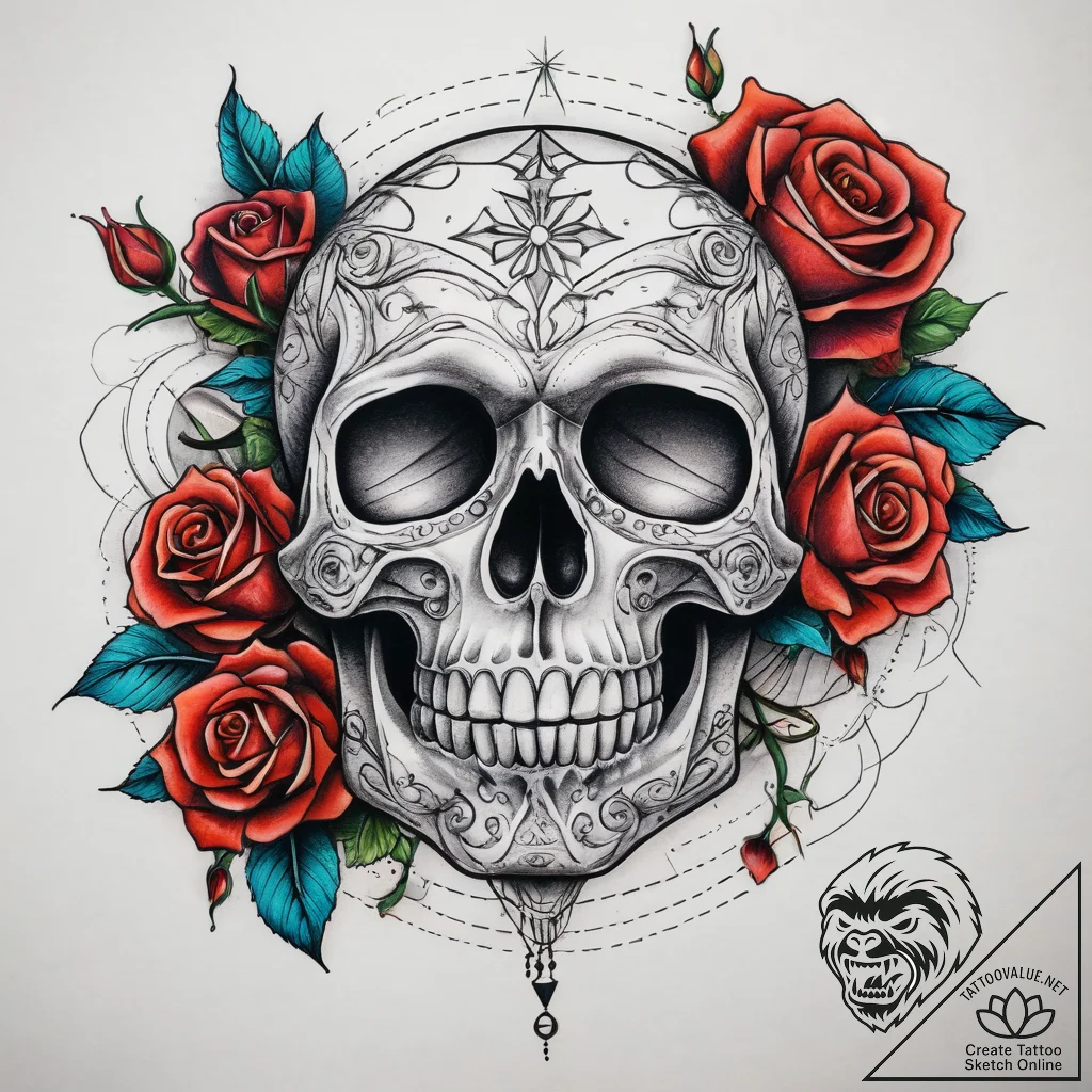 мультиков, concept art for tattoo, fine lines... - tattoo sketch (№1758649057_0, 23.09.2025 17:37) — tattoovalue.net