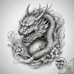 Tattoo sketch bronze, ink illustration for ta… – tattoo sketch (№1758649840_0, 23.09.2025 17:50) — tattoovalue.net