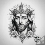 Tattoo sketch relic of saint – tattoo sketch (№1758656585_0, 23.09.2025 19:43) — tattoovalue.net
