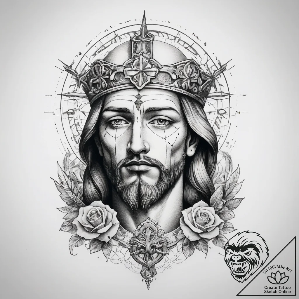 Tattoo sketch relic of saint - tattoo sketch (№1758656585_0, 23.09.2025 19:43) — tattoovalue.net