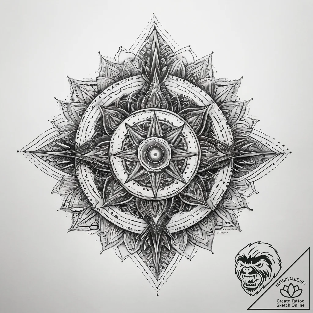 Tattoo sketch cosmic soil, ink illustration f... - tattoo sketch (№1758656786_0, 23.09.2025 19:46) — tattoovalue.net