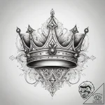 Tattoo sketch crown, concept art for tattoo,… – tattoo sketch (№1758659169_0, 23.09.2025 20:26) — tattoovalue.net