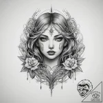 Tattoo sketch needle, tattoo sketch design, b… – tattoo sketch (№1758659561_0, 23.09.2025 20:32) — tattoovalue.net