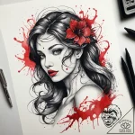 Tattoo sketch siren tattoo, artistic tattoo s… – tattoo sketch (№1758661323_0, 23.09.2025 21:02) — tattoovalue.net