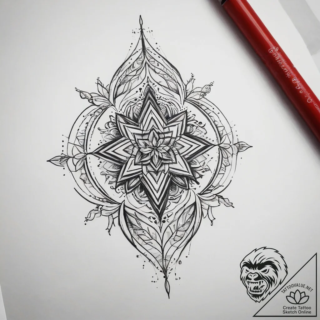 Tattoo sketch desire, tattoo line art, minima... - tattoo sketch (№1758661518_0, 23.09.2025 21:05) — tattoovalue.net