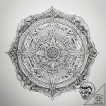 Tattoo sketch cosmic story, ink illustration… – tattoo sketch (№1758663850_0, 23.09.2025 21:44) — tattoovalue.net