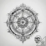 Tattoo sketch magical portal – tattoo sketch (№1758664431_0, 23.09.2025 21:53) — tattoovalue.net