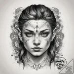 Tattoo sketch halfling, tattoo drawing outlin… – tattoo sketch (№1758665597_0, 23.09.2025 22:13) — tattoovalue.net
