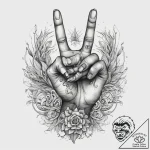 Tattoo sketch hands with a hope, artistic tat… – tattoo sketch (№1758665985_0, 23.09.2025 22:19) — tattoovalue.net