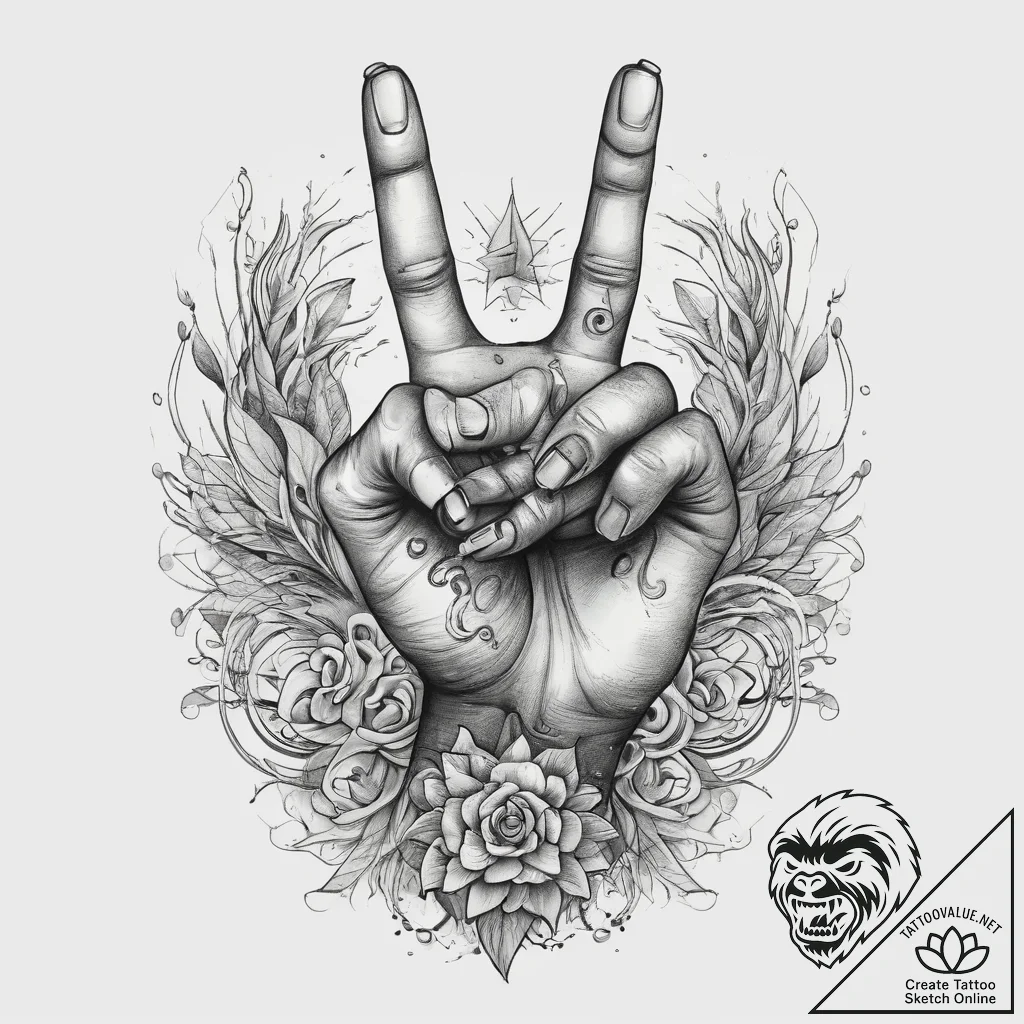Tattoo sketch hands with a hope, artistic tat... - tattoo sketch (№1758665985_0, 23.09.2025 22:19) — tattoovalue.net