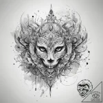 Tattoo sketch a symbolic event, tattoo line a… – tattoo sketch (№1758666373_0, 23.09.2025 22:26) — tattoovalue.net