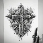 Tattoo sketch ocean, tattoo sketch design, tr… – tattoo sketch (№1758666764_0, 23.09.2025 22:32) — tattoovalue.net