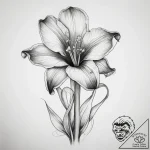 Tattoo sketch pitcher plant flower, tattoo li… – tattoo sketch (№1758667547_0, 23.09.2025 22:45) — tattoovalue.net