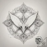 Tattoo sketch cownose ray, tattoo flash sheet… – tattoo sketch (№1758668523_0, 23.09.2025 23:02) — tattoovalue.net