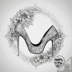 Tattoo sketch high heel shoe, concept art for… – tattoo sketch (№1758673781_0, 24.09.2025 00:29) — tattoovalue.net