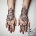 Tattoo sketch hands with a thread, tattoo lin… – tattoo sketch (№1758676124_0, 24.09.2025 01:08) — tattoovalue.net