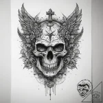 Tattoo sketch trash polka military, tattoo li… – tattoo sketch (№1758676320_0, 24.09.2025 01:12) — tattoovalue.net