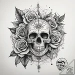 Tattoo sketch divine representation, tattoo l… – tattoo sketch (№1758677689_0, 24.09.2025 01:34) — tattoovalue.net