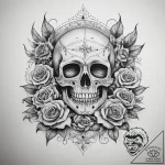 Tattoo sketch writing fountain pen with an in… – tattoo sketch (№1758678277_0, 24.09.2025 01:44) — tattoovalue.net