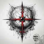 Tattoo sketch geometric planet, concept art f… – tattoo sketch (№1758678473_0, 24.09.2025 01:47) — tattoovalue.net