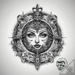 Tattoo sketch black, artistic tattoo sketch,… – tattoo sketch (№1758678871_0, 24.09.2025 01:54) — tattoovalue.net