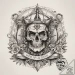 Tattoo sketch mystical land, tattoo sketch de… – tattoo sketch (№1758679265_0, 24.09.2025 02:01) — tattoovalue.net