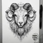Tattoo sketch lamb of god, tattoo drawing out… – tattoo sketch (№1758680830_0, 24.09.2025 02:27) — tattoovalue.net