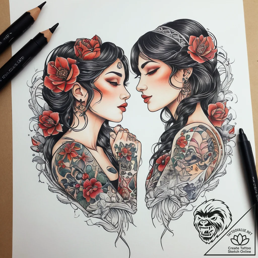 Tattoo sketch hands with a lover, tattoo flas... - tattoo sketch (№1758681221_0, 24.09.2025 02:33) — tattoovalue.net