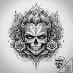 Tattoo sketch ash, artistic tattoo sketch, on… – tattoo sketch (№1758683765_0, 24.09.2025 03:16) — tattoovalue.net