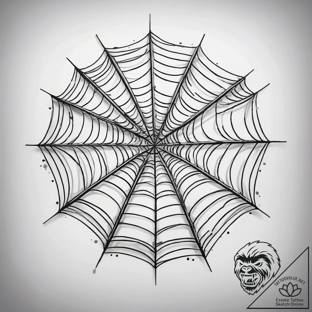 Tattoo sketch spiderweb on elbow, artistic ta... - tattoo sketch (№1758685128_0, 24.09.2025 03:38) — tattoovalue.net