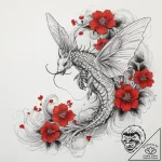Tattoo sketch clothes moth, tattoo line art,… – tattoo sketch (№1758688248_0, 24.09.2025 04:30) — tattoovalue.net