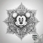 Tattoo sketch mickey mouse silhouette, concep… – tattoo sketch (№1758688639_0, 24.09.2025 04:37) — tattoovalue.net