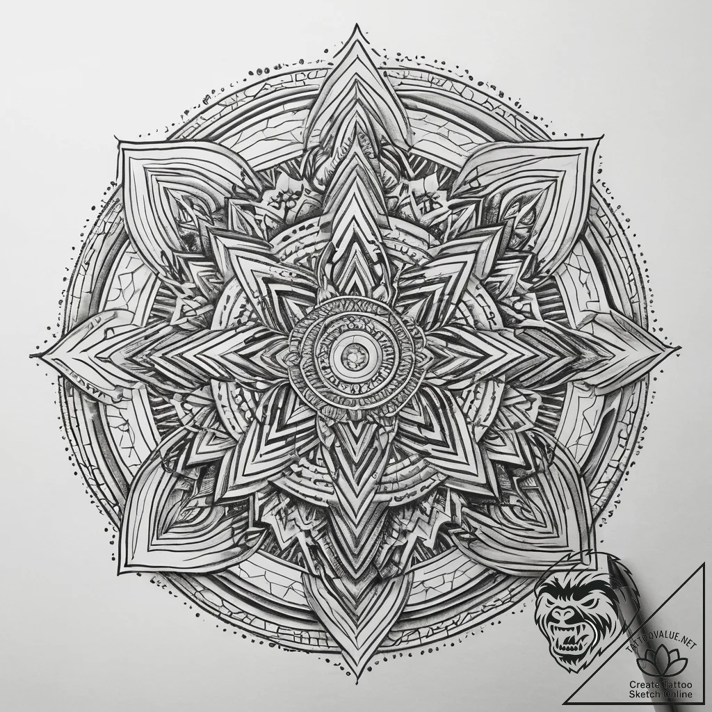 Tattoo sketch mood, concept art for tattoo, b... - tattoo sketch (№1758694709_0, 24.09.2025 06:18) — tattoovalue.net