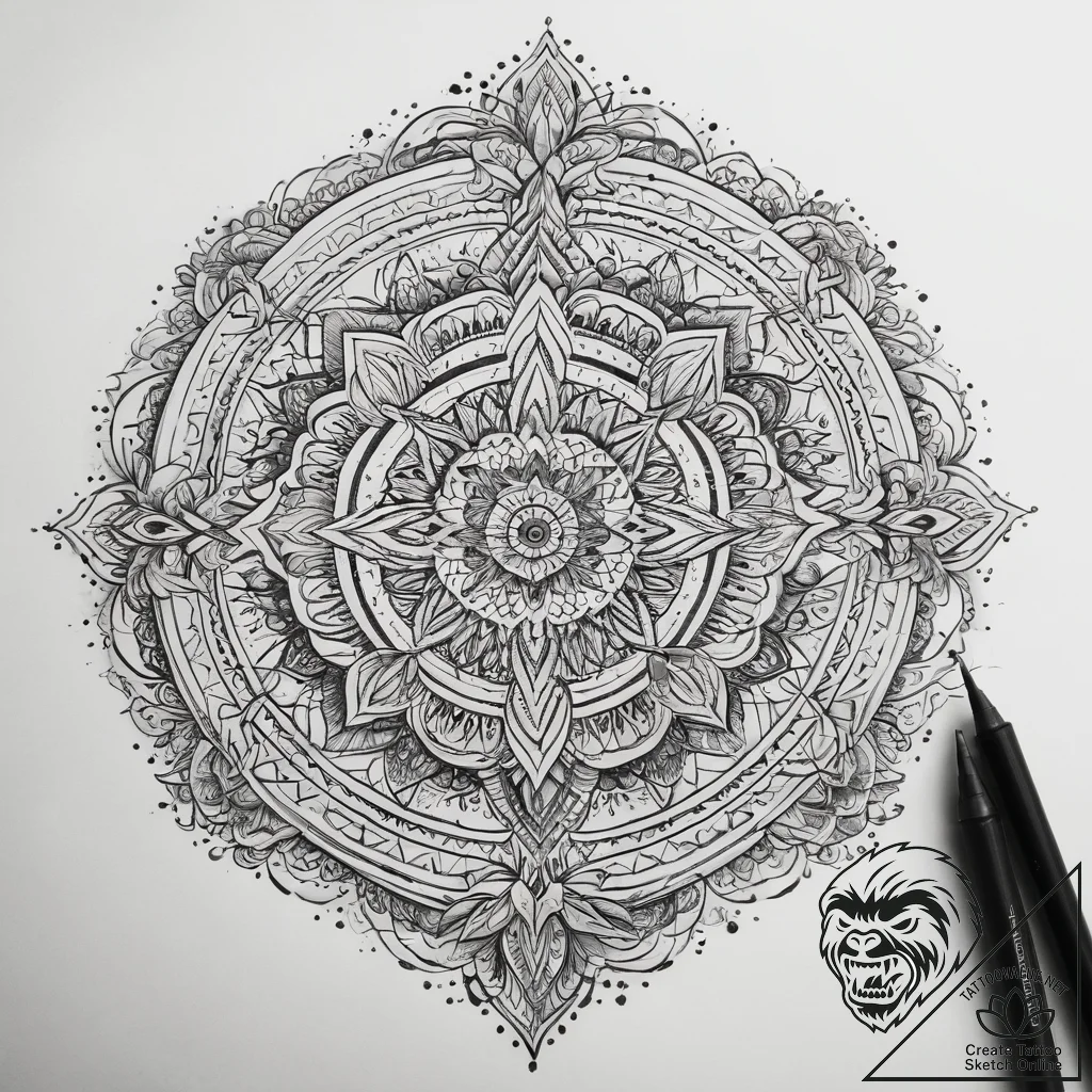 Tattoo sketch cosmic life, tattoo drawing out... - tattoo sketch (№1758695682_0, 24.09.2025 06:34) — tattoovalue.net
