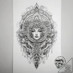 Tattoo sketch galaxy in a hand, tattoo drawin… – tattoo sketch (№1758698604_0, 24.09.2025 07:23) — tattoovalue.net