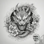 Tattoo sketch cosmic ground, tattoo drawing o… – tattoo sketch (№1758699390_0, 24.09.2025 07:36) — tattoovalue.net