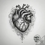 Tattoo sketch heart tattoo, tattoo line art,… – tattoo sketch (№1758702136_0, 24.09.2025 08:22) — tattoovalue.net