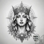 Tattoo sketch holy land, artistic tattoo sket… – tattoo sketch (№1758704482_0, 24.09.2025 09:01) — tattoovalue.net